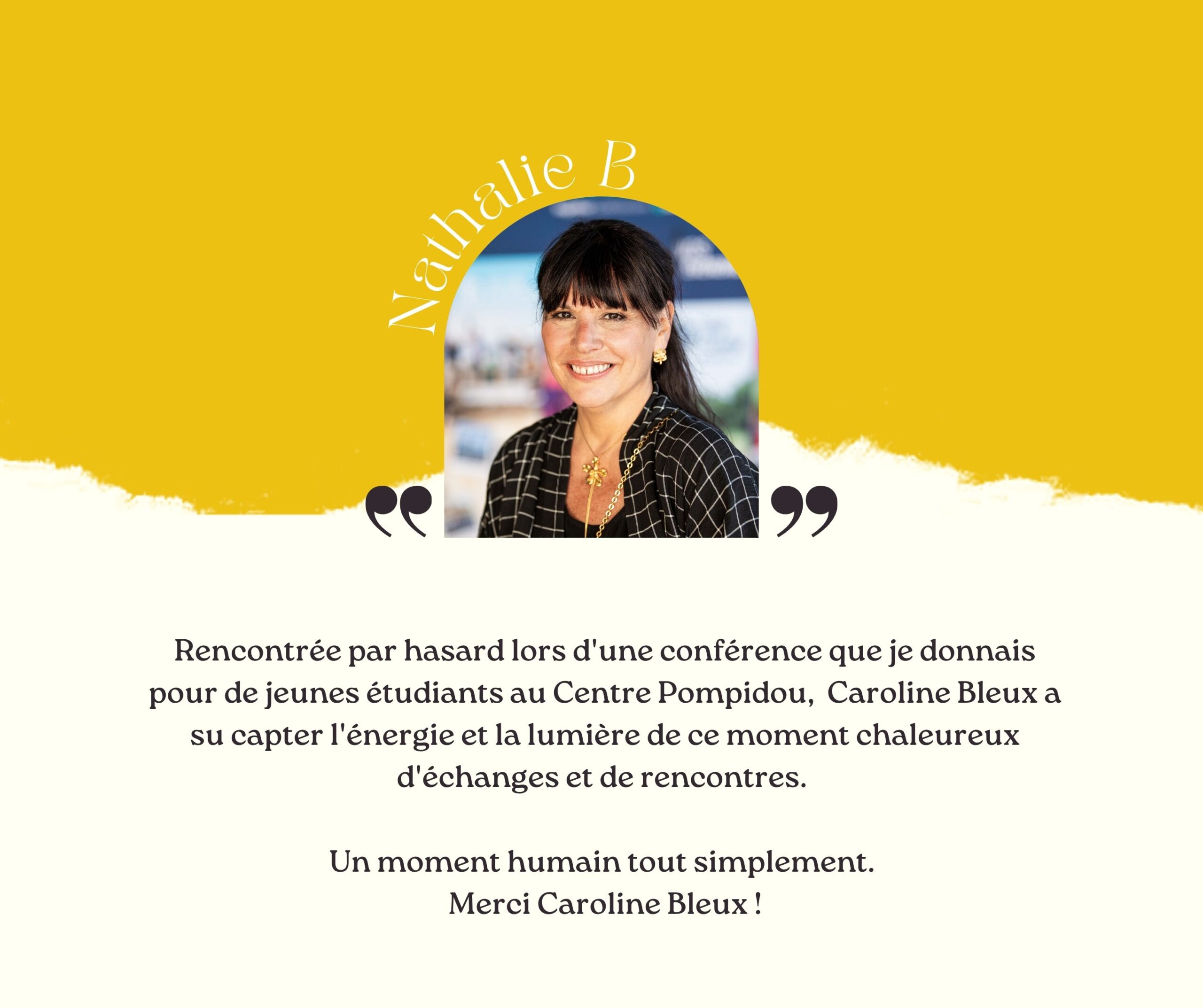 Nathali Bondil - Evènement Audencia