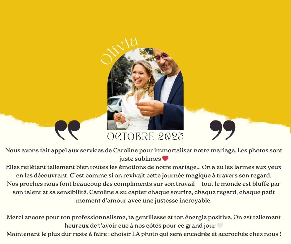 AVIS MARIAGE CAROLINE BLEUX PHOTOGRAPHE